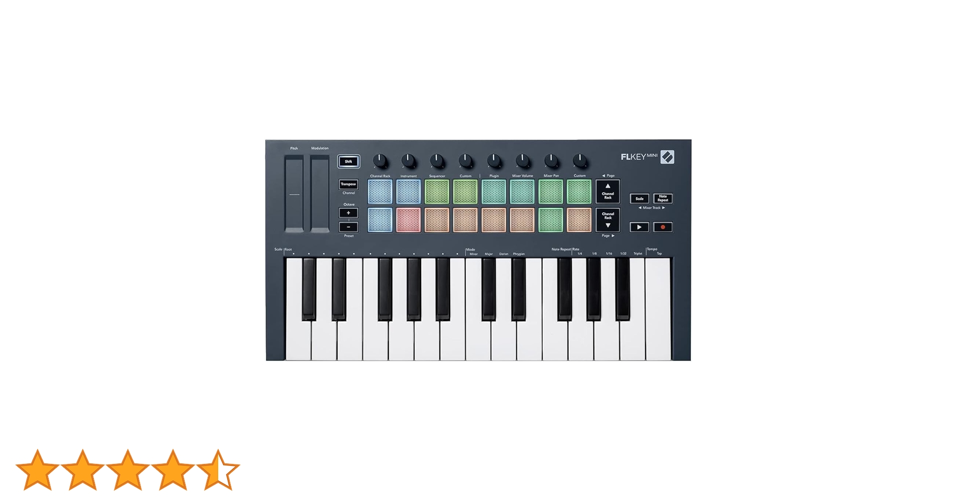 Novation FLKEY MINI MIDIキーボード Amazon.com: Novation FLkey Mini 25-Key MIDI Keyboard